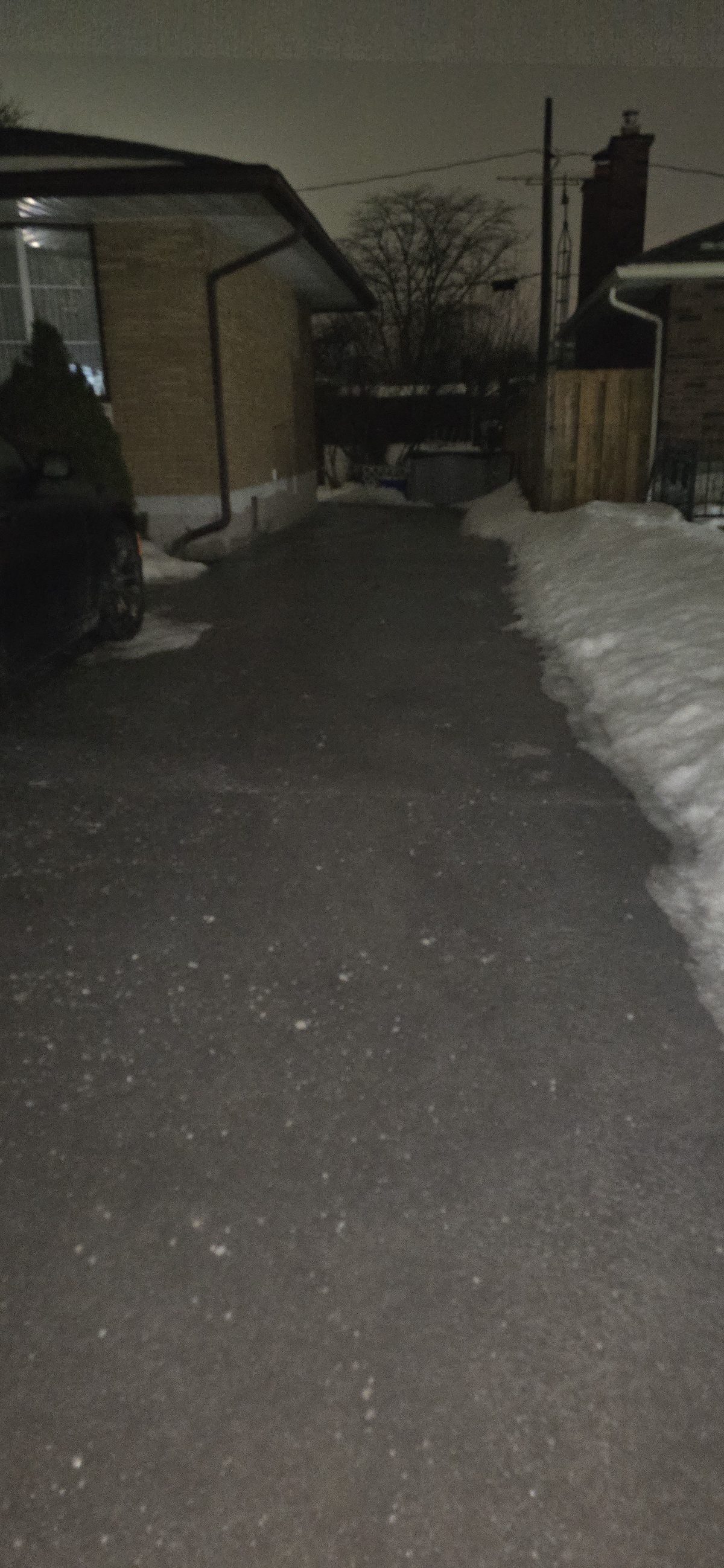 Walkway cleared after snowfall — Steadfast Home Services